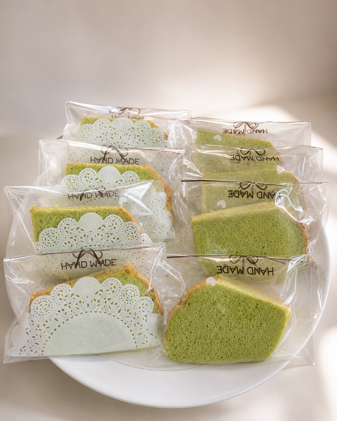 Bolu Chiffon Pandan Keju - Packing 1