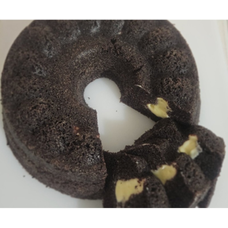 Bolu Ketan Hitam Keju Lumer